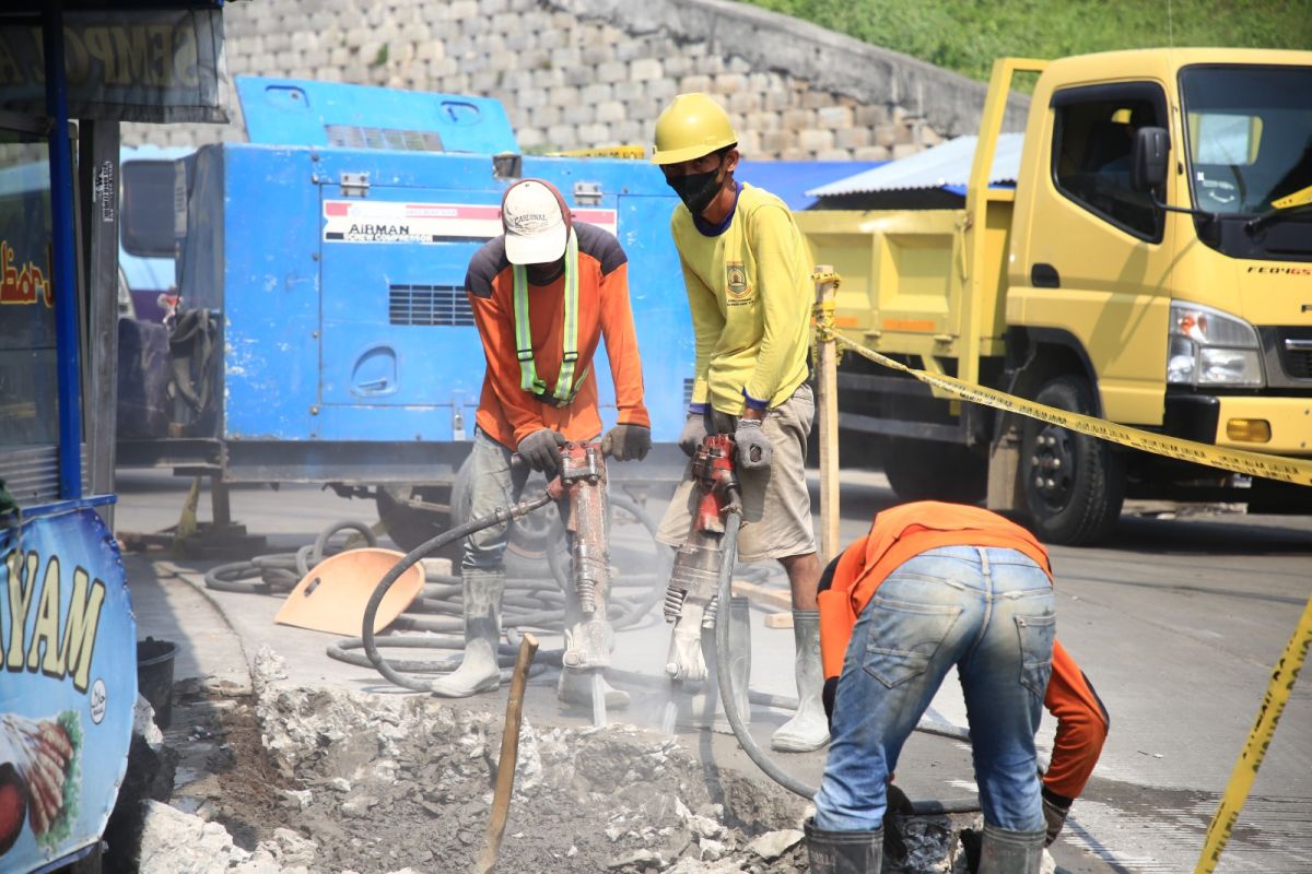 242 pekerjaan infrastruktur di Kota Tangerang telah direalisasikan