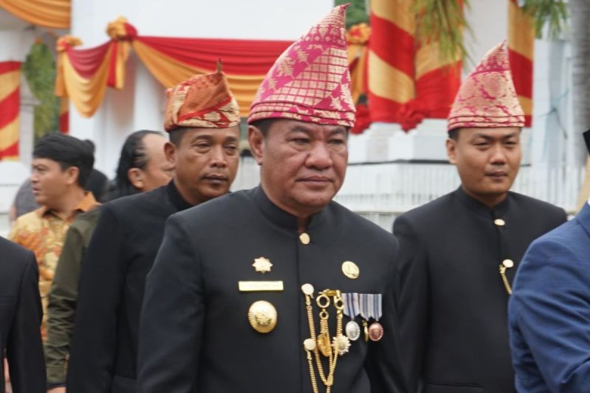 Plt Gubernur Bengkulu serukan pilkada damai di HUT ke-56 provinsi