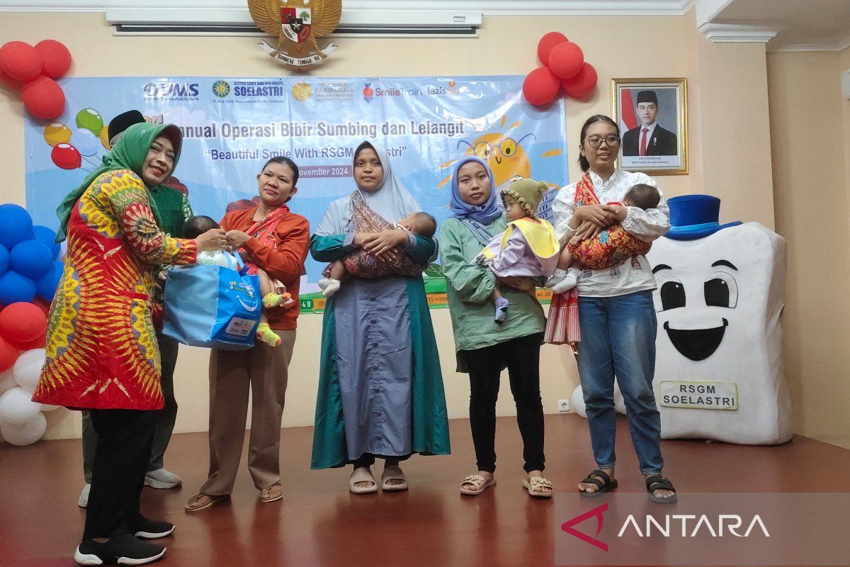 RSGM Soelastri Solo edukasi masyarakat soal bibir sumbing