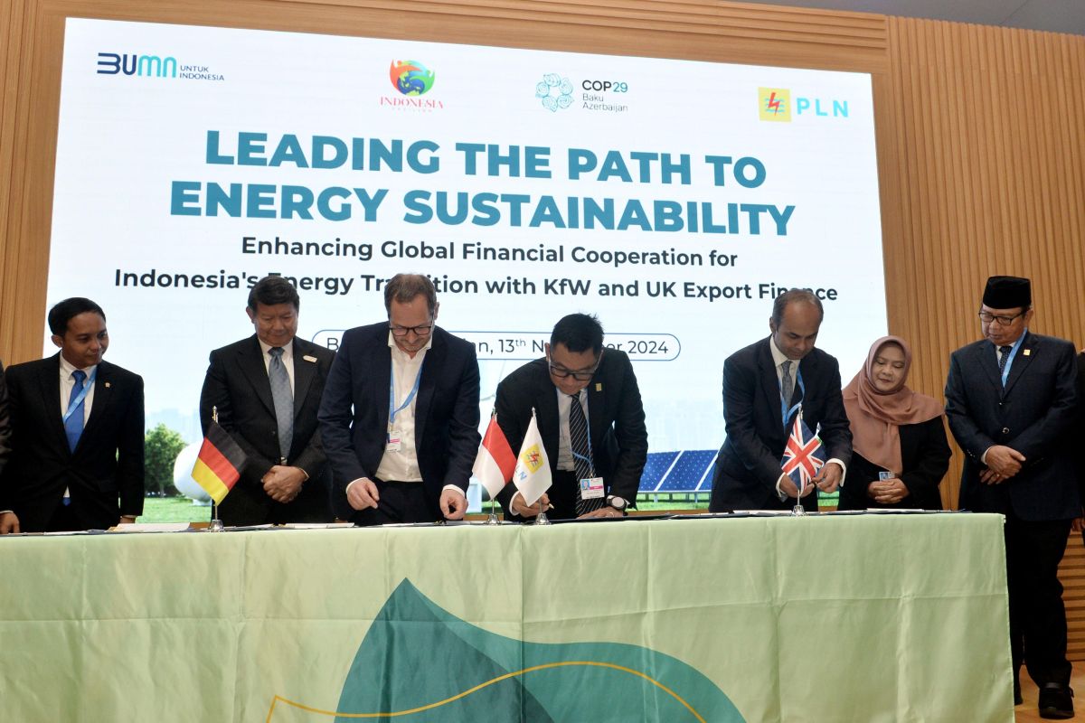 COP29 Azerbaijan, PLN boyong lima kerja sama strategis transisi Energi