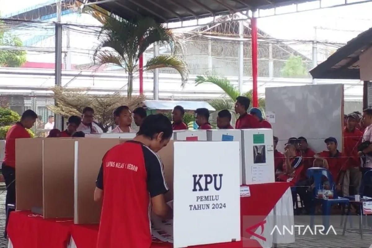 24.258 warga binaan pemasyarakatan masuk DPT Pilkada Sumut 2024