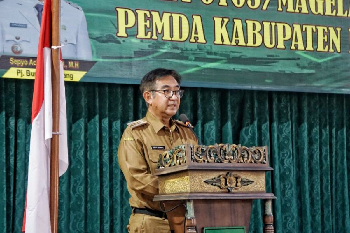 Bupati Magelang resmikan Karya Bakti TNI Tahap III Kodim 0705