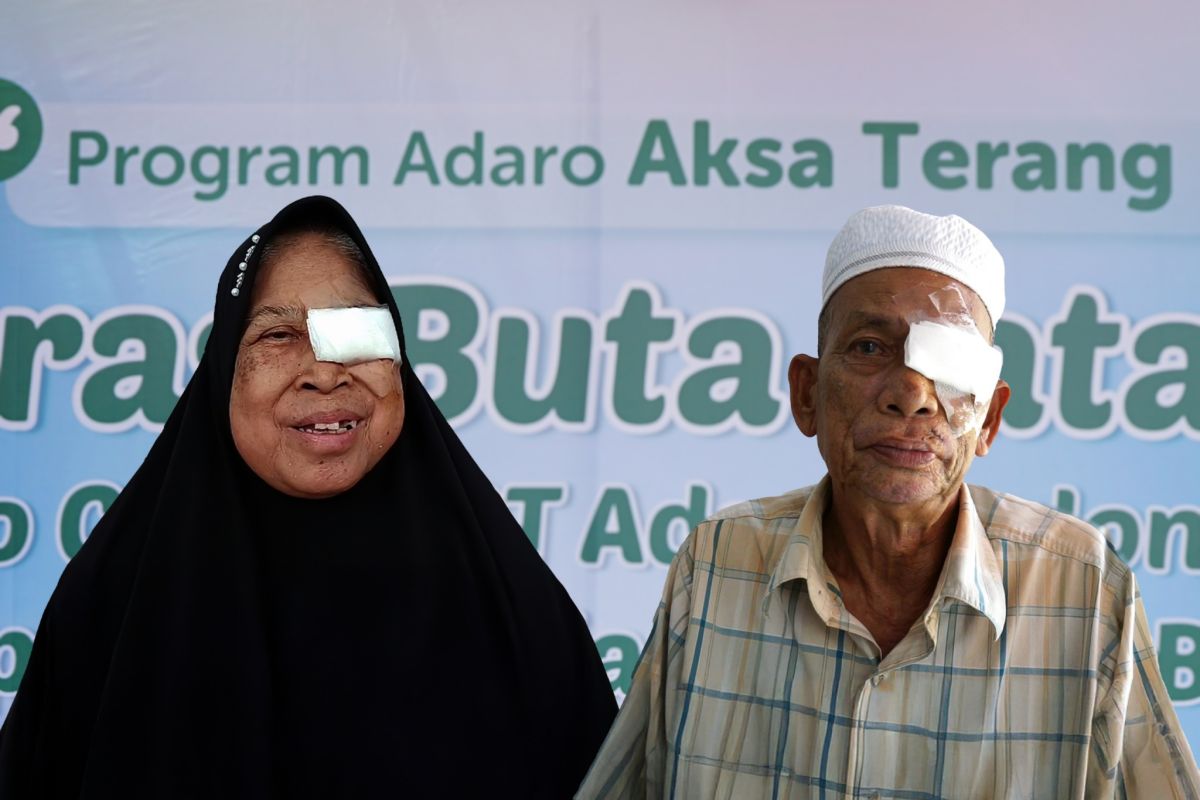 Berkat bantuan Adaro Aksa Terang, Yunan bisa melihat jelas