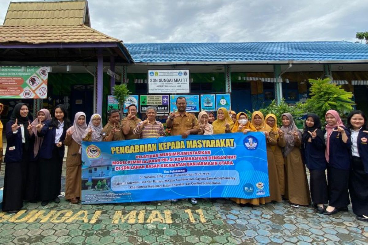 Tim Pengabdian Dosen ULM dorong pembelajaran sistem PBL dan NHT