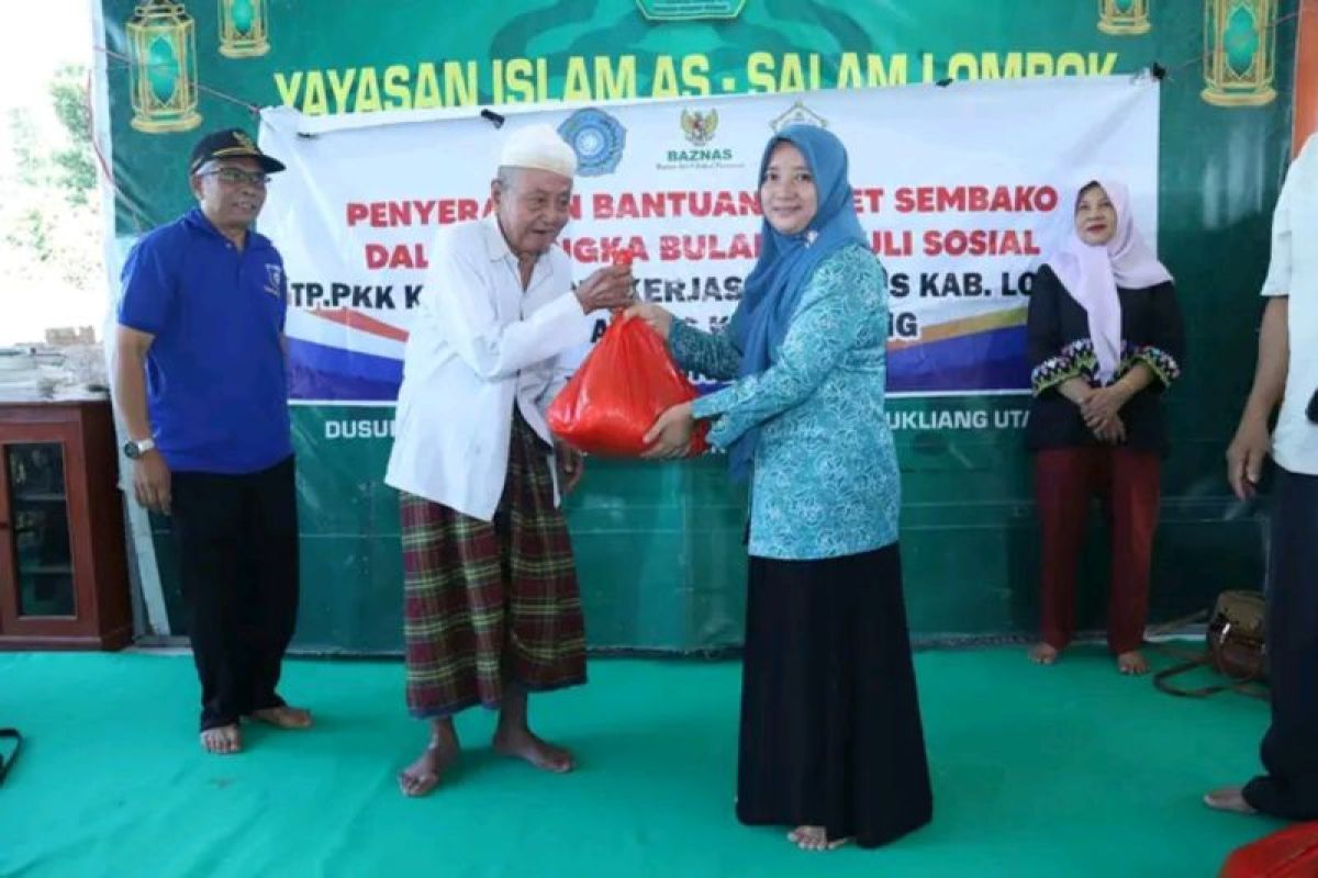 Penyaluran bansos di Lombok Tengah dihentikan