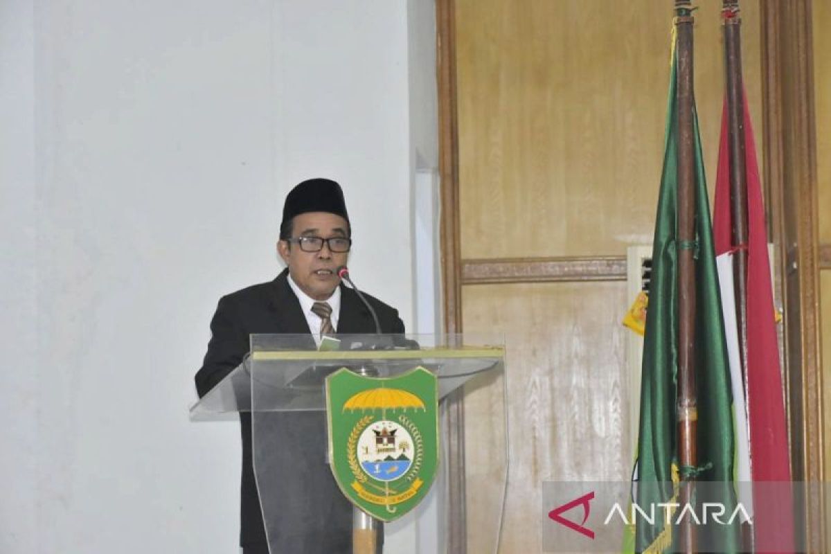 Nota rancangan APBD Kabupaten Madina tahun 2025 Rp1,92 triliun