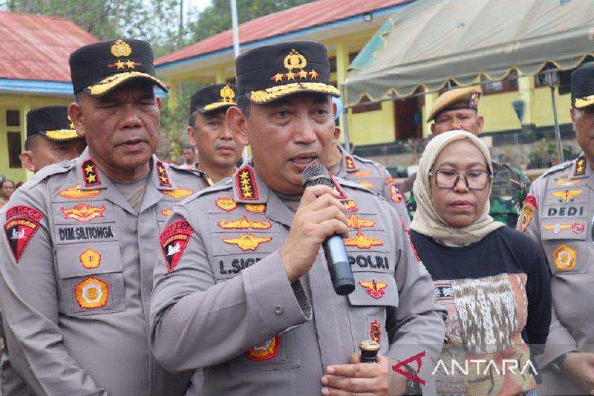 Kapolri imbau penyintas erupsi Gunung Lewotobi coblos di TPS khusus