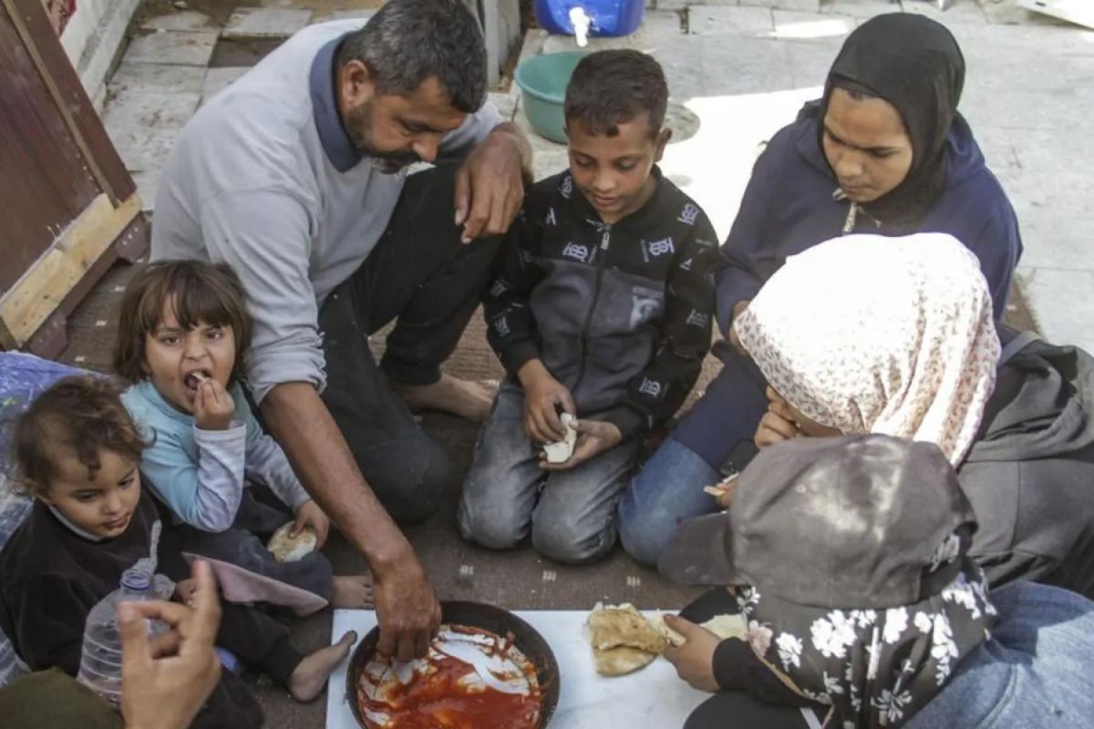 Potret Timur Tengah: Pengungsi Palestina di Jalur Gaza bertahan hidup