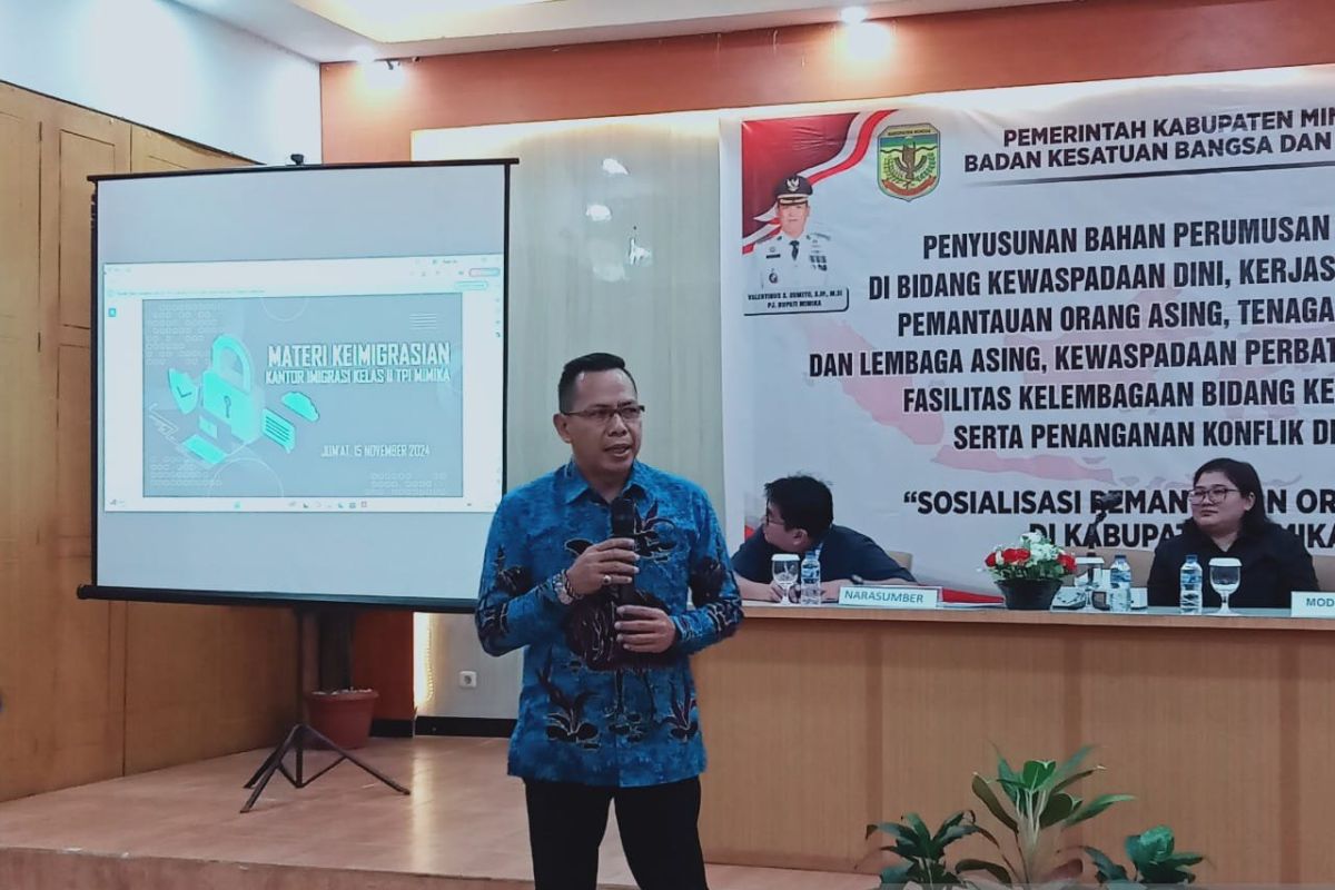 Imigrasi Timika: Tiga distrik menjadi contoh pencegahan imigran legal