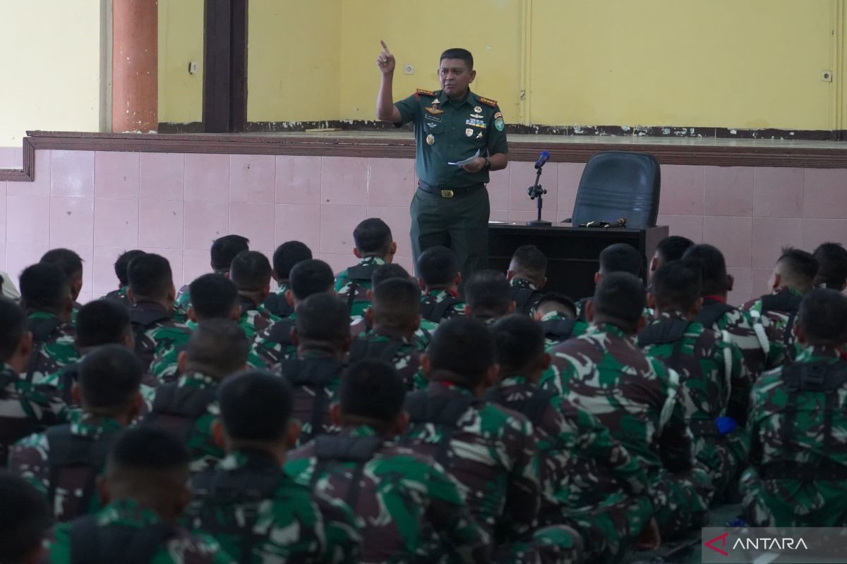 Korem Lilawangsa akan tindak tegas prajurit terlibat judol dan narkoba