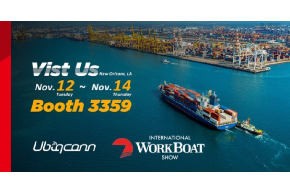 Ubiqconn Technology to Showcase Latest Marine Solutions at the 2024 International WorkBoat Show in New Orleans