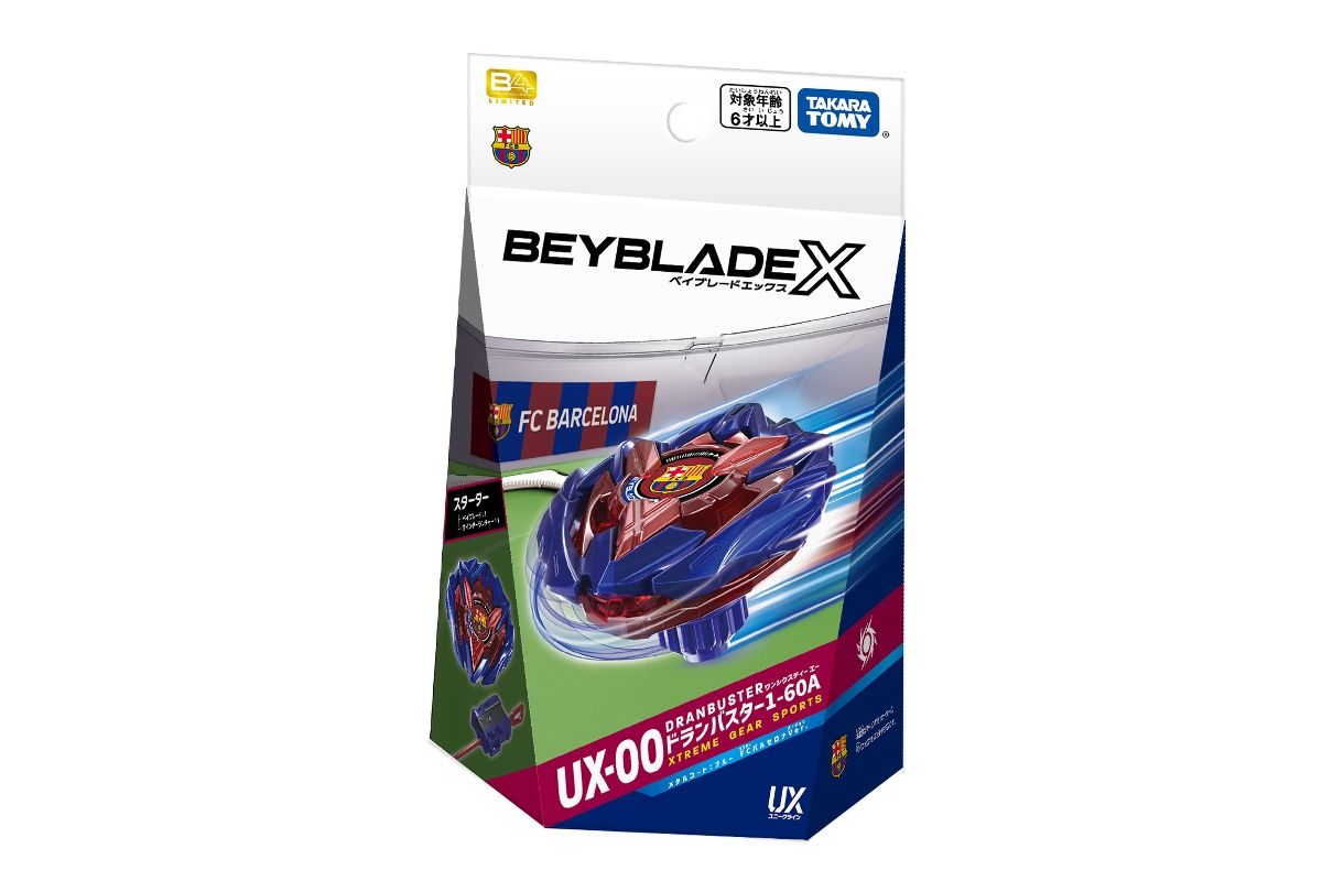 TOMY Company to Collaborate with FC Barcelona to Release 2 FC Barcelona Versions of "BEYBLADE X" in 10 Asian Countries