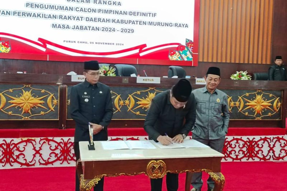 DPRD Mura gelar Rapat Paripurna penetapan calon pimpinan dewan