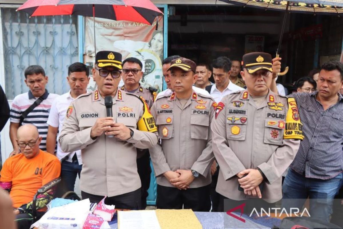 Polisi tembak kedua kaki pelaku pembunuhan pemilik kos di Medan