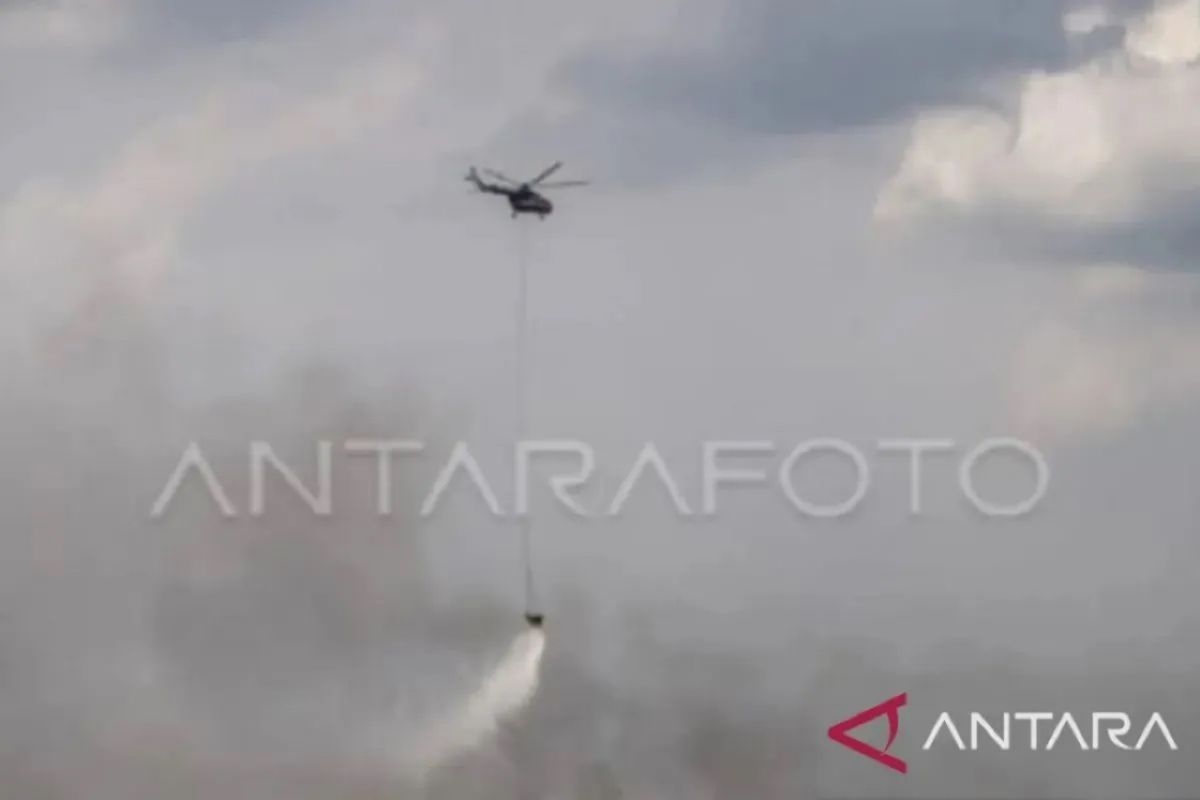 Forest fire-handling helicopter operations in South Sumatra to end