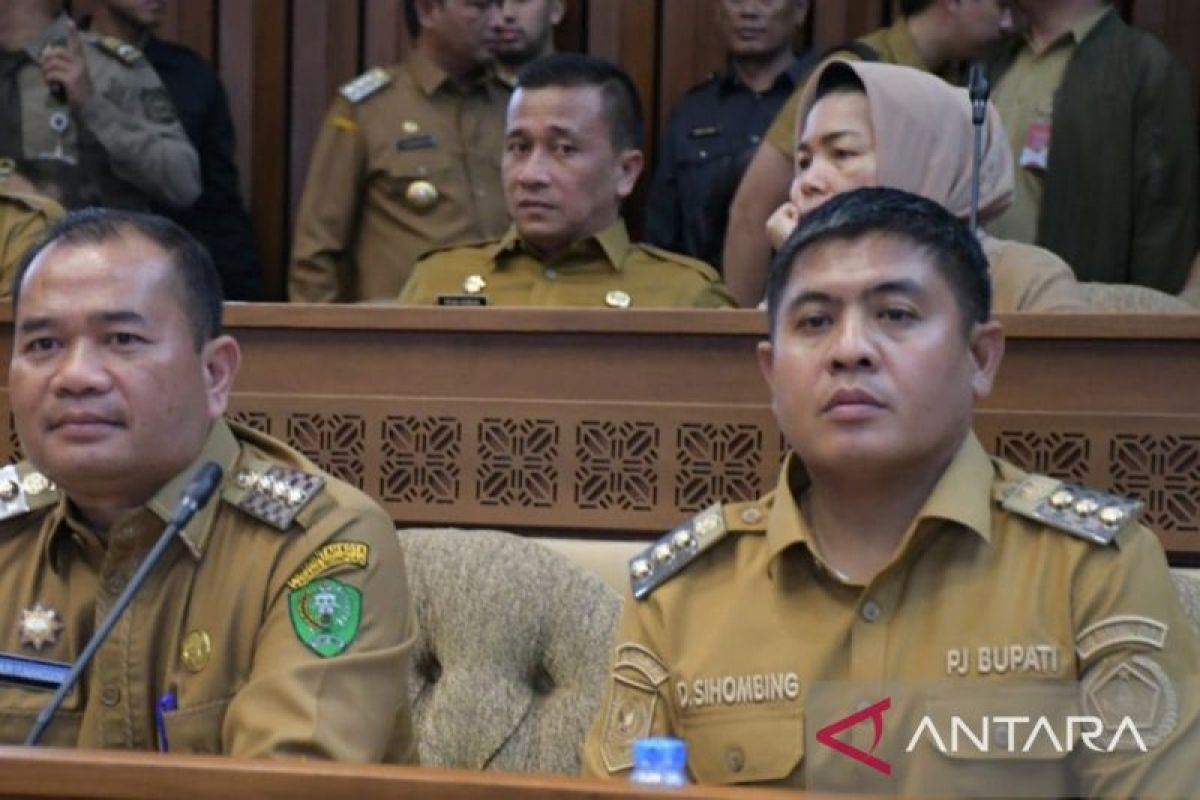 Pj Bupati Taput hadiri rapat kerja sinkronisasi Pilkada di DPR RI