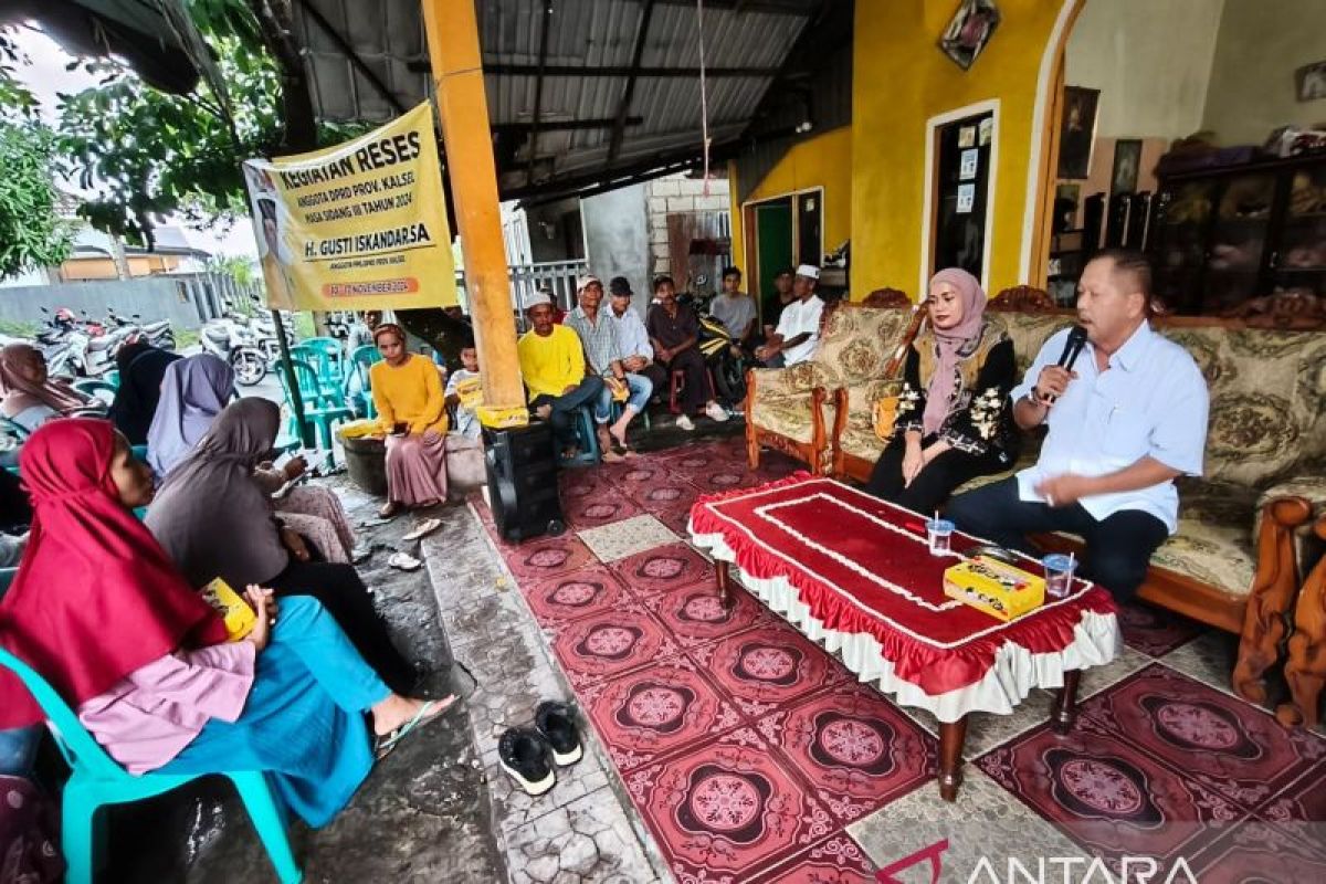 Gt Iskandar ungkap aspirasi konstituennya cukup beragam