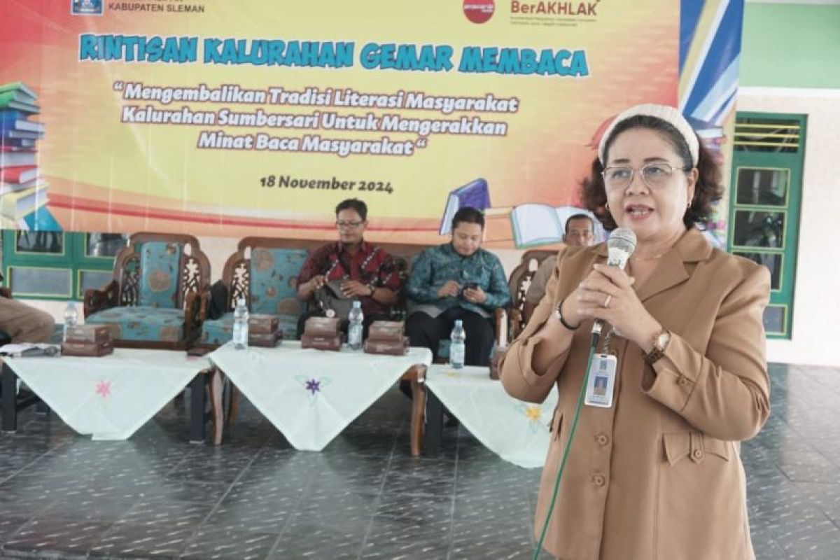 DPK Sleman terus membentuk Rintisan Kalurahan Gemar Membaca