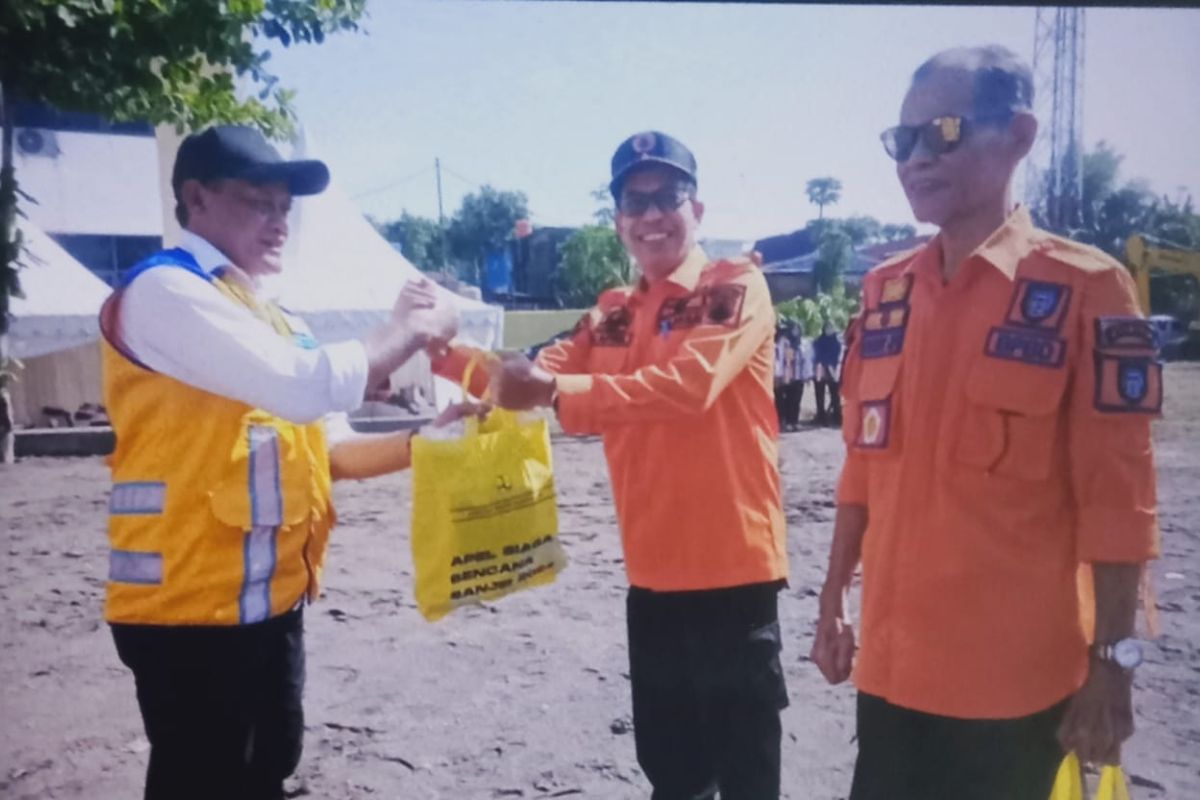 BPBD Luwu Timur terima bantuan peralatan penanganan banjir dari BBWS Pompengan-Jeneberang