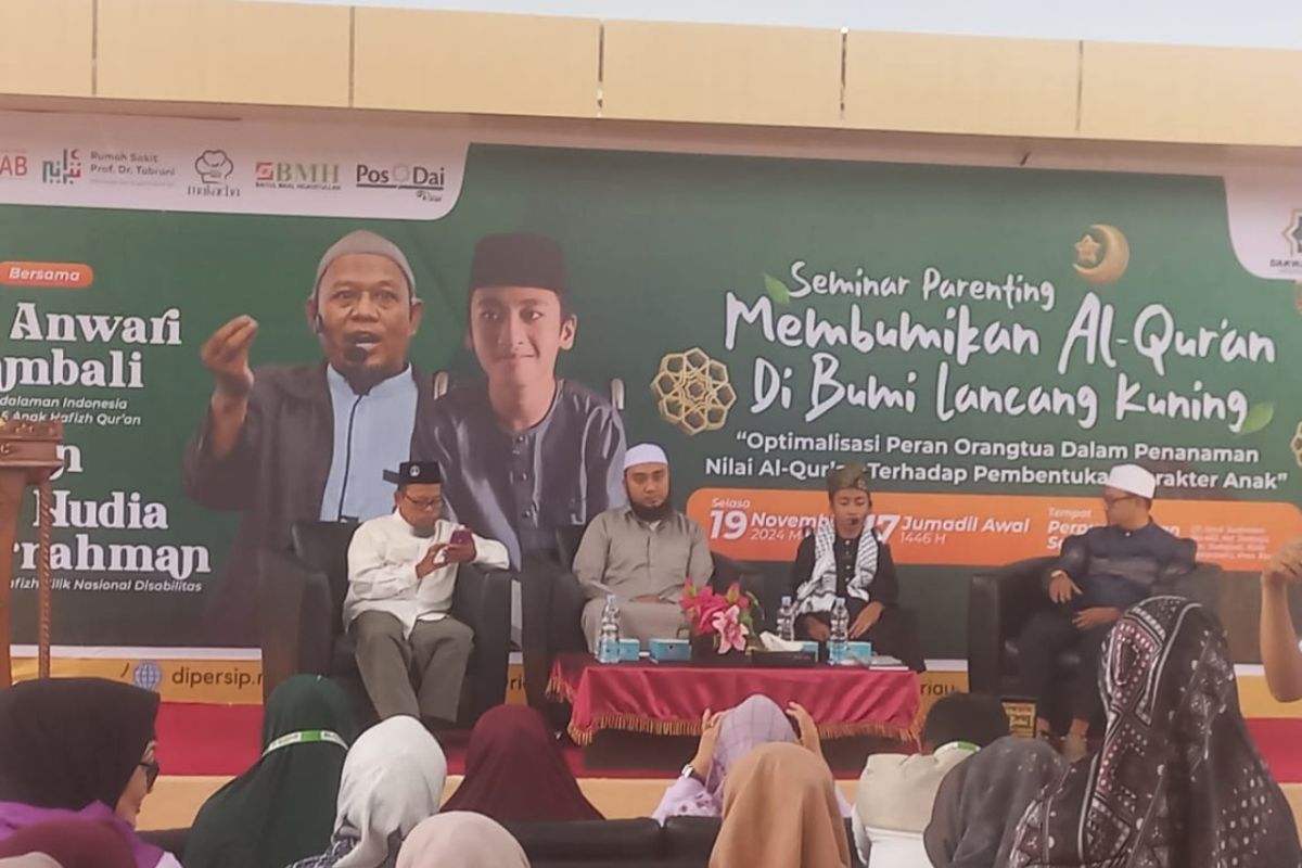 BMH dukung seminar parenting, membumikan Al-Quran di Bumi Lancang Kuning