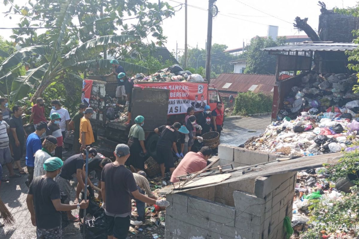 Sambut baik kampanye Hasto-Wawan, warga Yogyakarta harap "resik-resik sampah" dilanjutkan