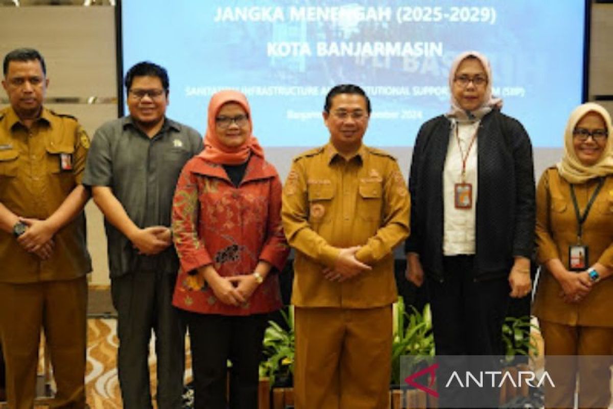 Banjarmasin rencanakan pengembangan program sanitasi jangka menengah