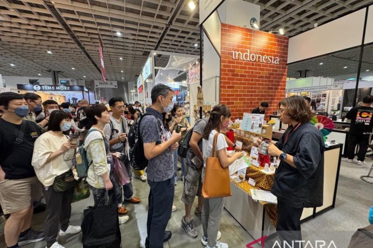 Kopi terbaik Indonesia ambil bagian dalam pameran kopi di Taiwan