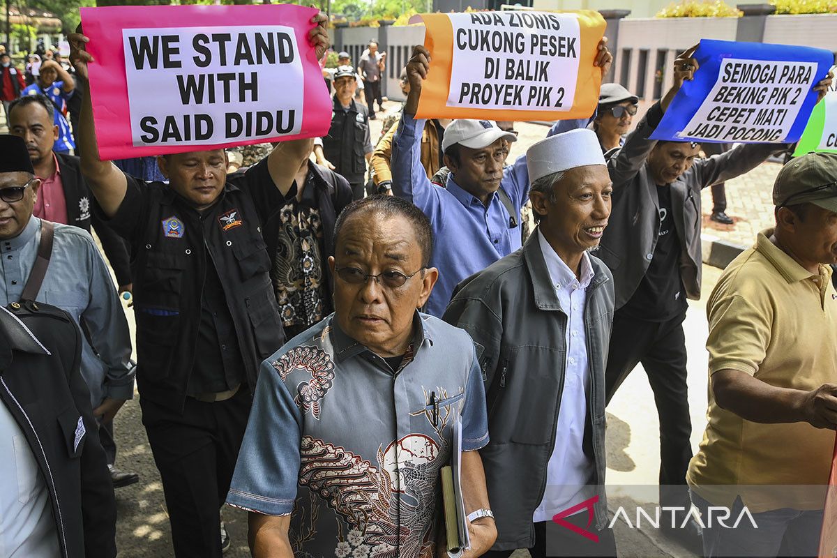 Pemeriksaan Said Didu di Mapolresta Tangerang