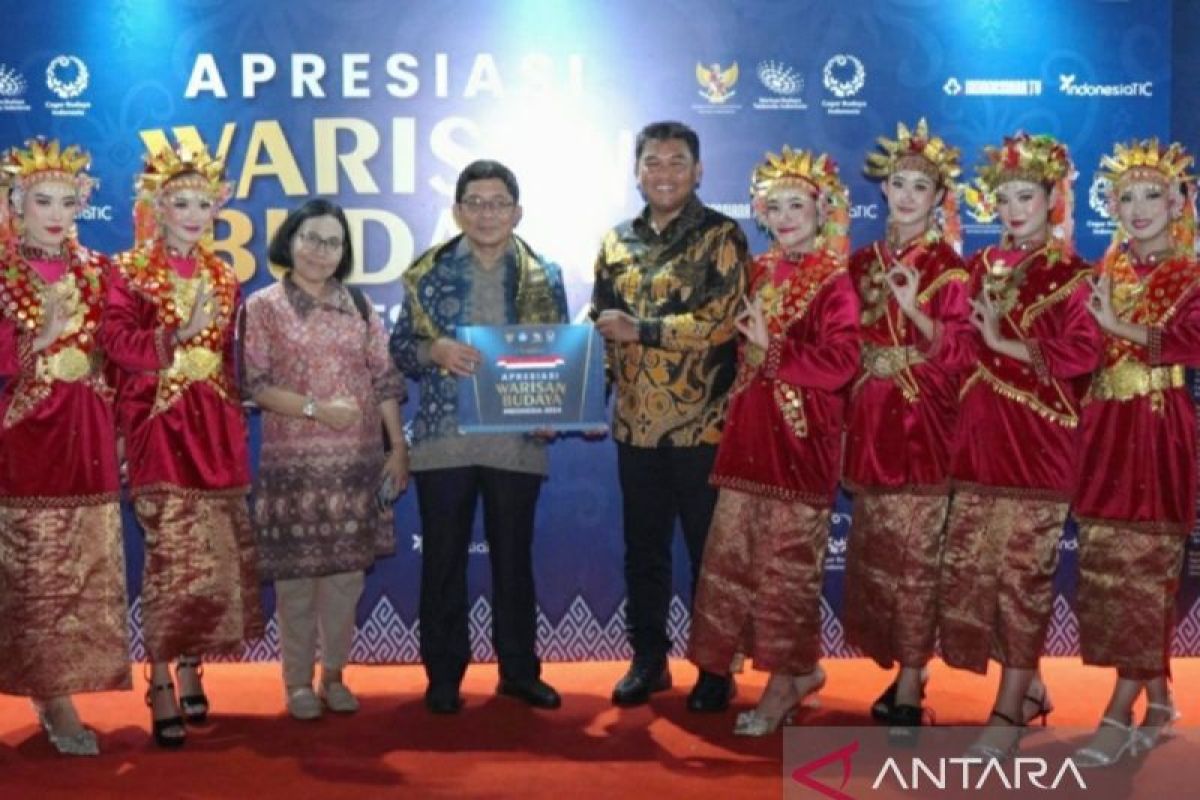 Tari Setabik Musi Banyuasin terima sertifikat warisan tak benda