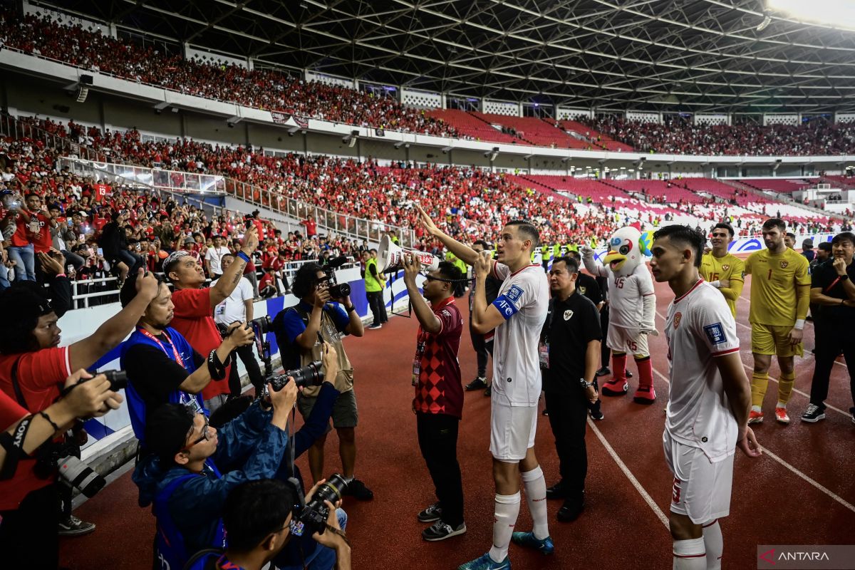 Cara bangkit yang indah dan pesan kuat Garuda untuk lawan-lawannya