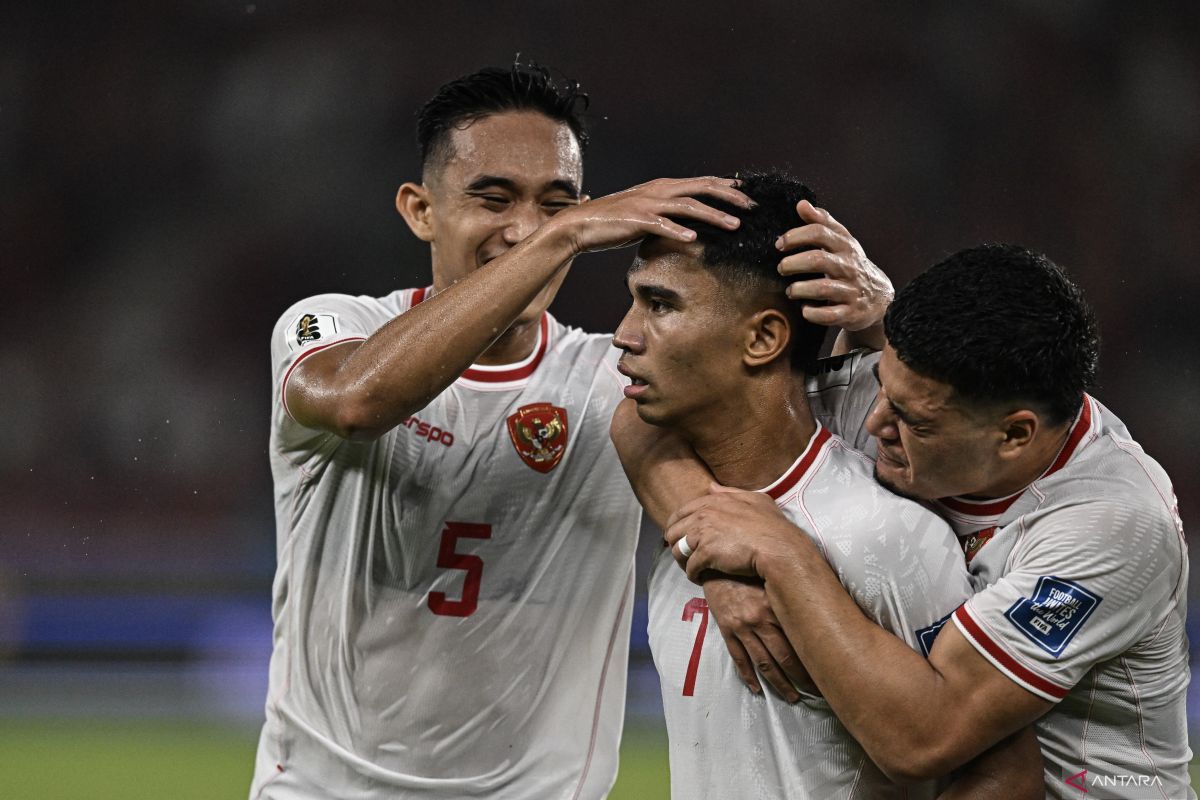 Kualifikasi Piala Dunia: Gol Marselino Ferdinan bikin Garuda unggul 1-0 atas Saudi