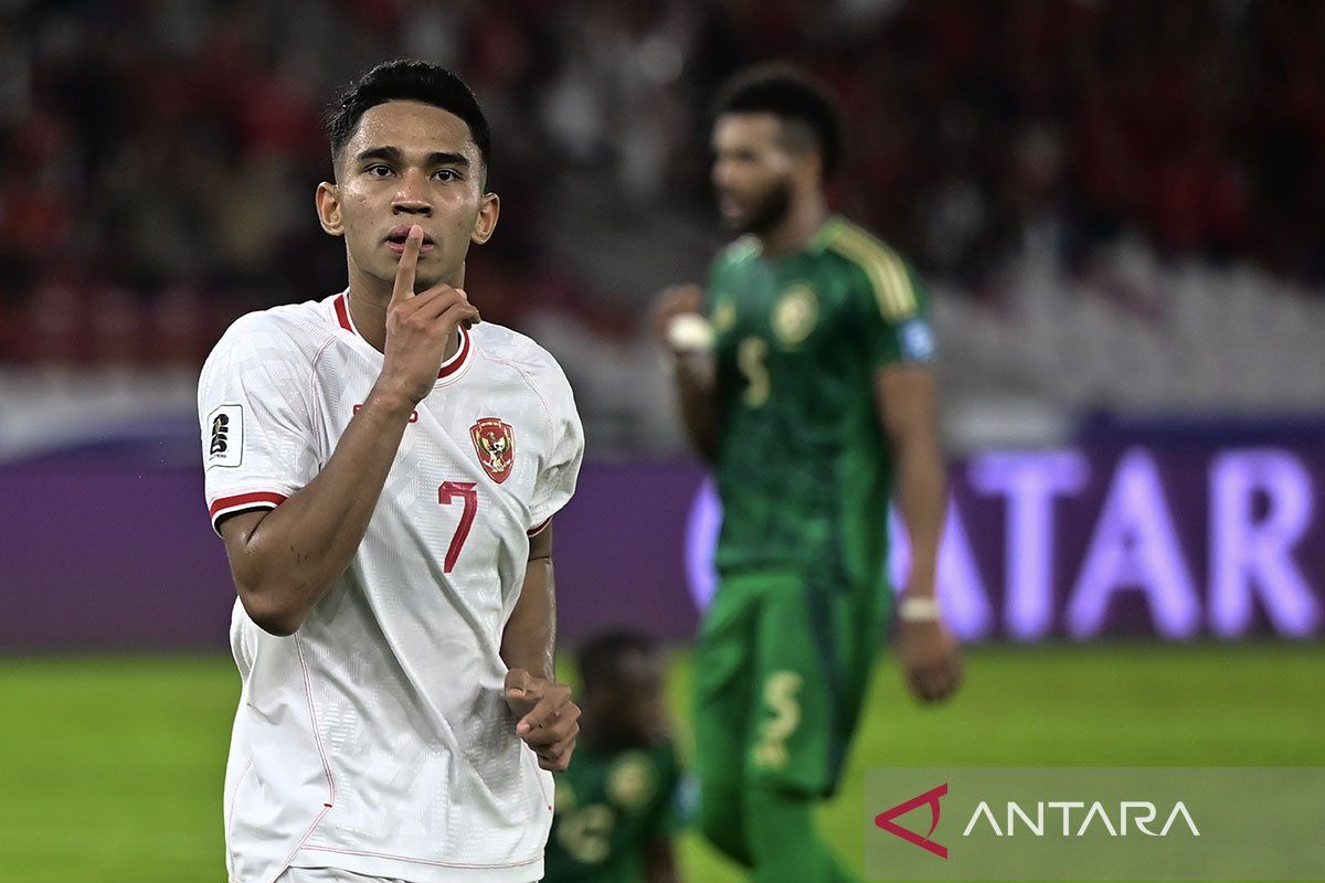 Indonesia bungkam Arab Saudi dengan dua gol tanpa balas