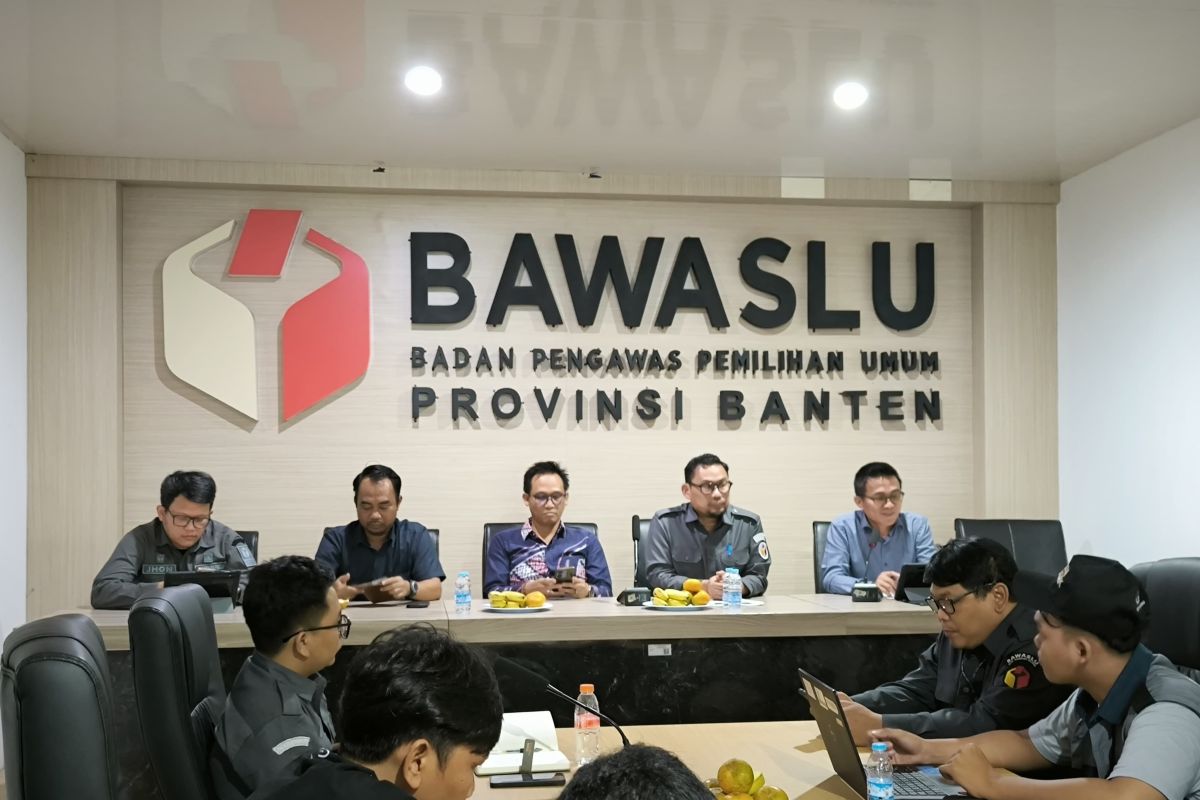 Bawaslu Banten tangani empat dugaan pelanggaran pidana Pilkada 2024