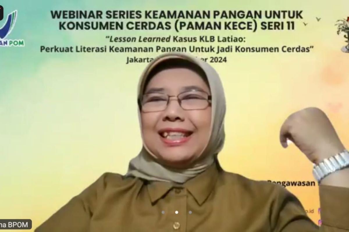 BPOM: KLBKP latiao bukti kurangnya kesadaran tentang keamanan pangan