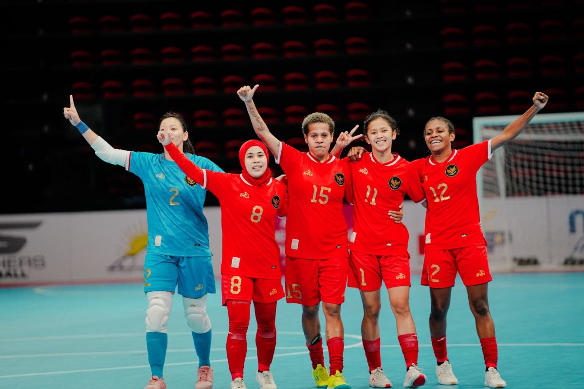 Timnas futsal putri Indonesia raih kemenangan 7-0 atas Myanmar