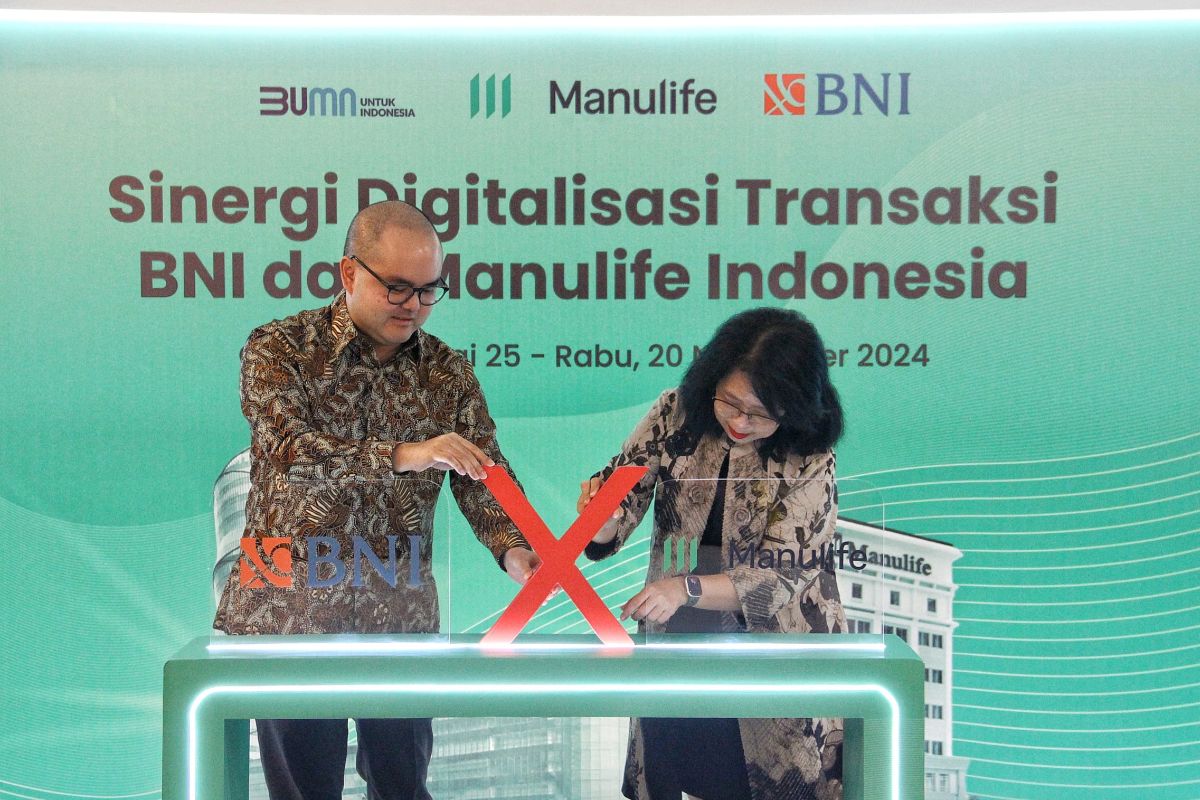 BNI gandeng Manulife hadirkan solusi pembayaran premi