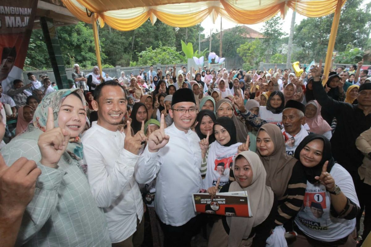 Dua tahun keliling Serang, Andika Hazrumy kunjungi 981 titik lokasi