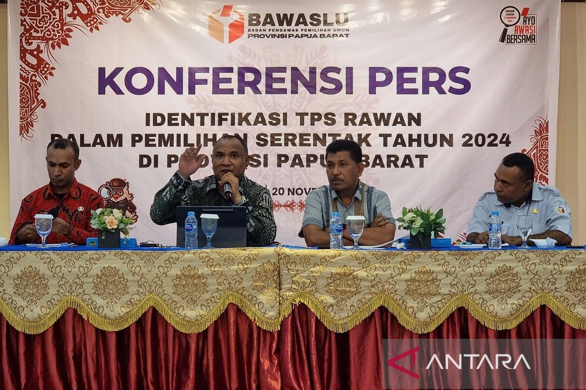 Bawaslu identifikasi TPS rawan saat Pilkada 2024 di Papua Barat