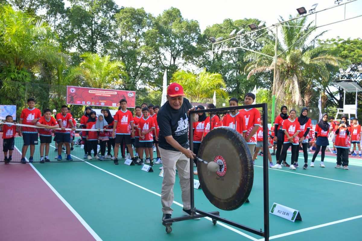 Semen Padang Gelar Kejurnas Tenis Junior, 39 Klub dari Sumatera dan Jawa Bersaing