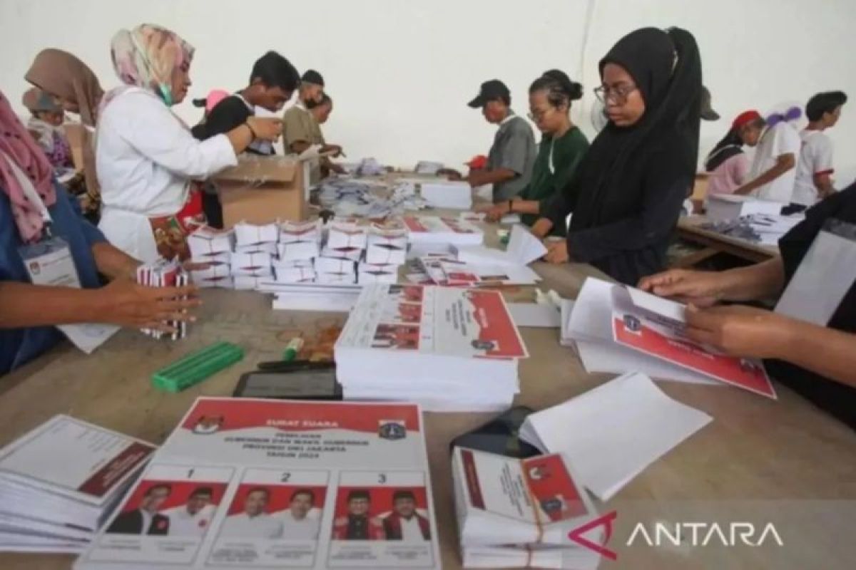 Jelang masa tenang, KPU DKI fokus distribusi logistikPilkada