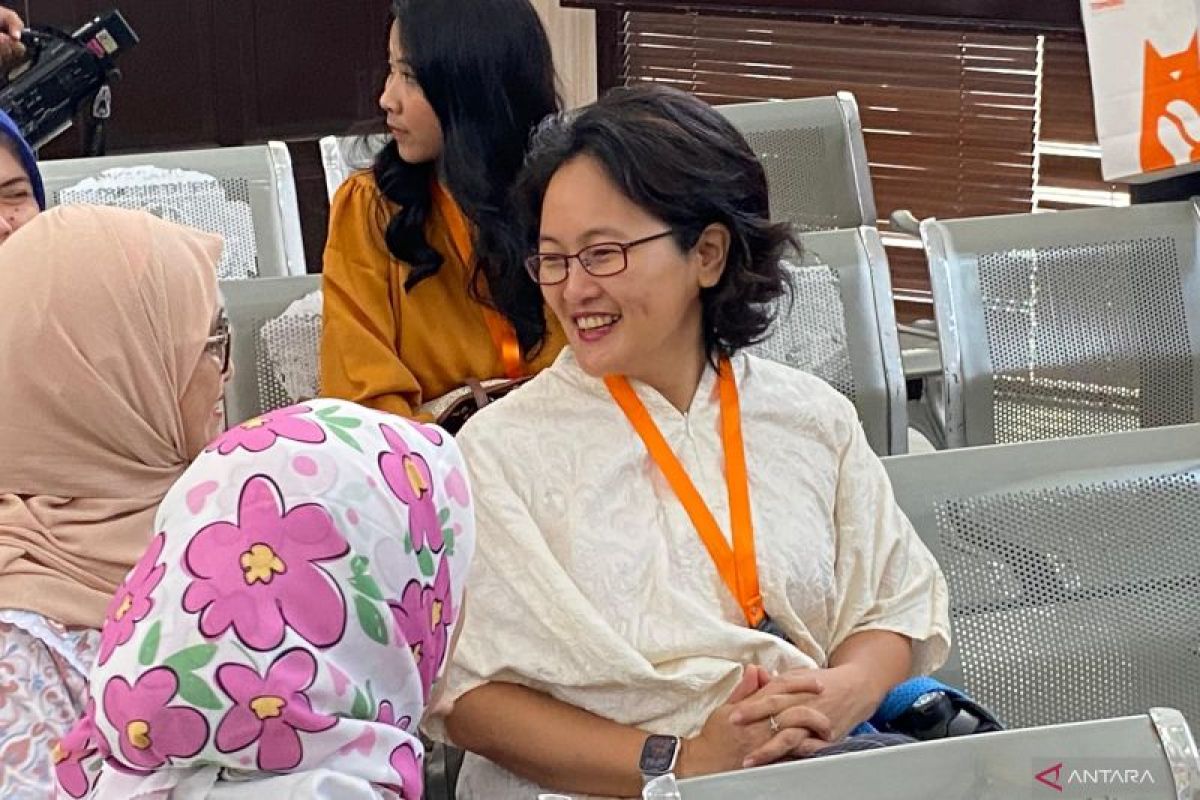 Istri Tom Lembong, Franciska Wihardja hadiri sidang gugatan praperadilan