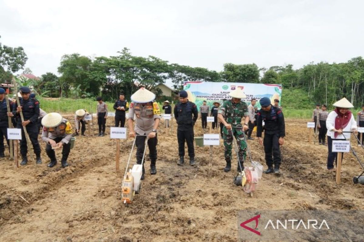 Polda Kaltim luncurkan gugus tugas Polri dukung ketahanan pangan Nasional