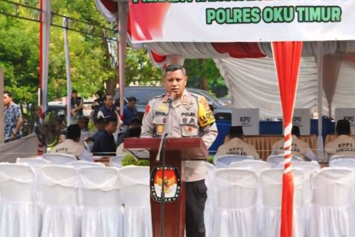 Densus 88 Mabes Polri tangkap dua terduga teroris di OKU Timur Sumsel