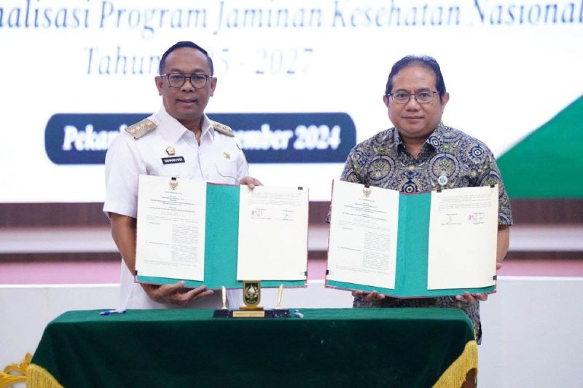 Pj Gubernur Riau sebut cakupan pelayanan kesehatan di Riau capai 98,41 persen