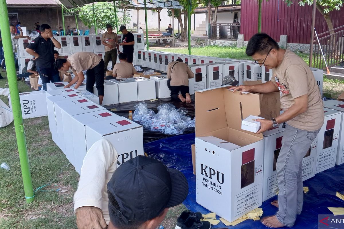 KPU kabupaten Sigi: Pengepakan logistik Pilkada 2024 selesai selama tiga hari