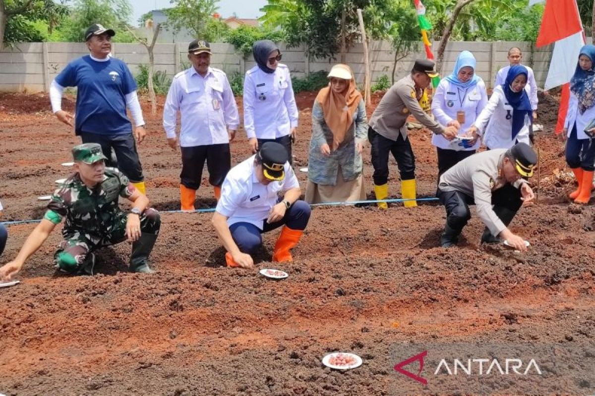 Forkopimko Jaktim luncurkan Gugus Tugas Polri Dukung Ketahanan Pangan