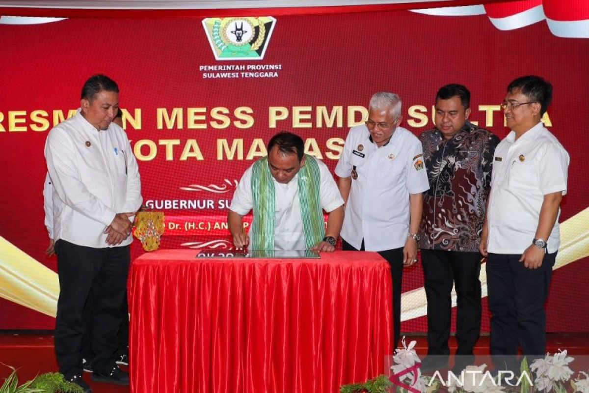 Pj Gubernur resmikan Mess Pemda Sultra di Makassar