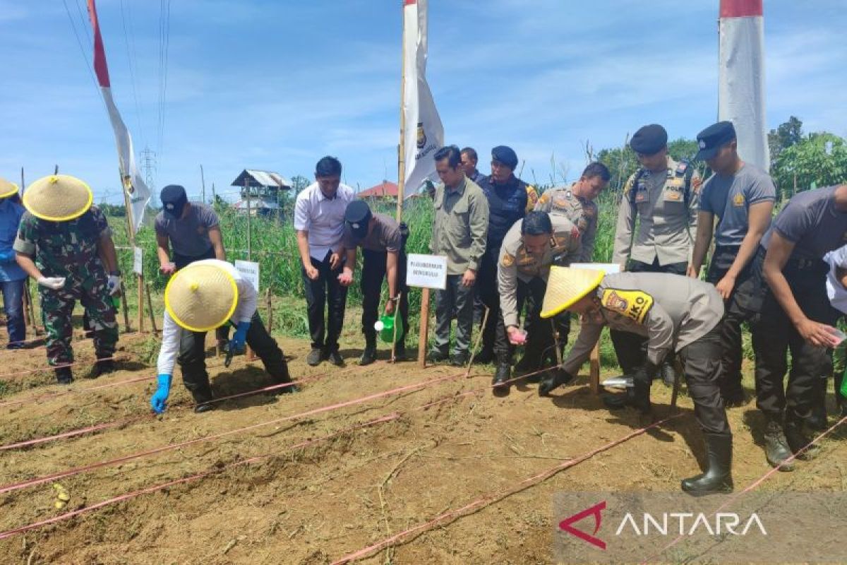 Polda Bengkulu sediakan 276 hektare lahan guna dukung ketahanan pangan