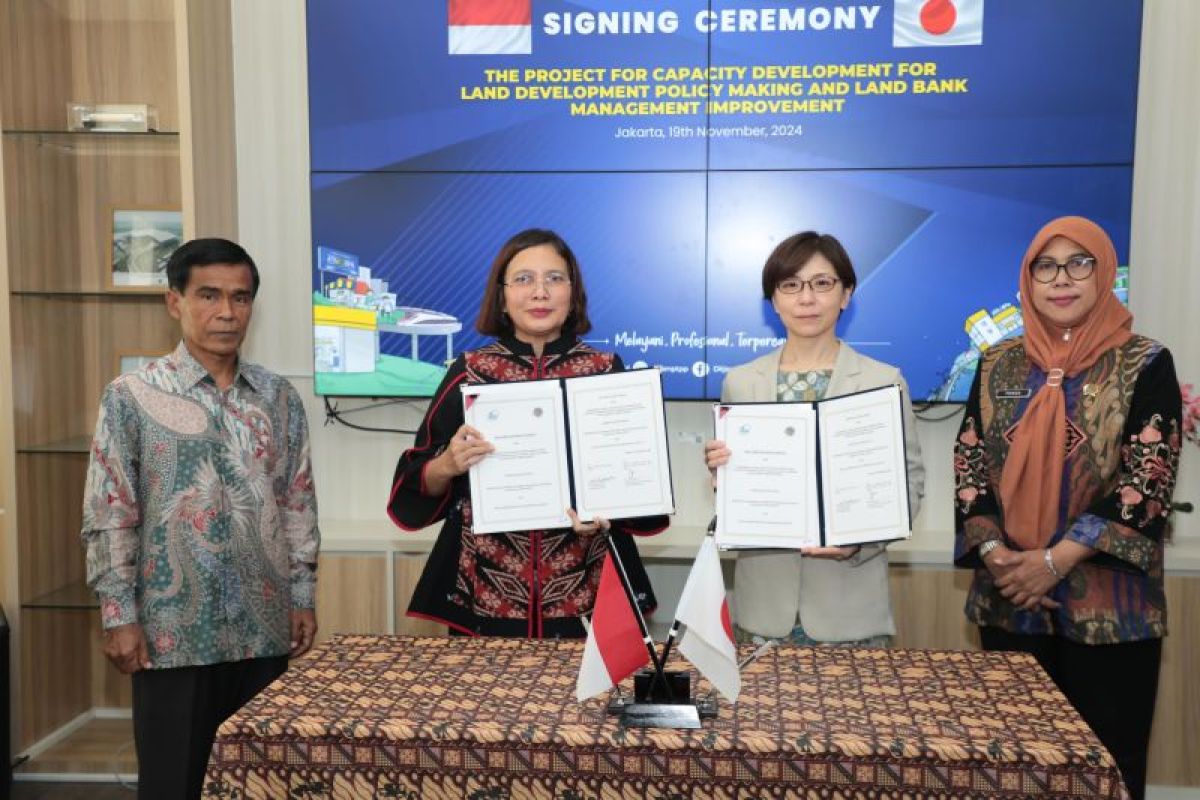 Kerja sama dengan JICA, Dirjen PTPP harap pengelolaan pertanahan semakin inovatif-berdampak