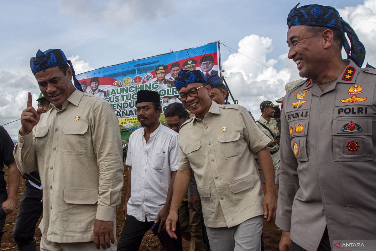 Mendes PDT ajak petani sukseskan program swasembada pangan